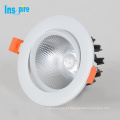 Carcaça de alumínio de design exclusivo de fábrica rgb cct cob holofote de teto downlight LED de superfície montada luz